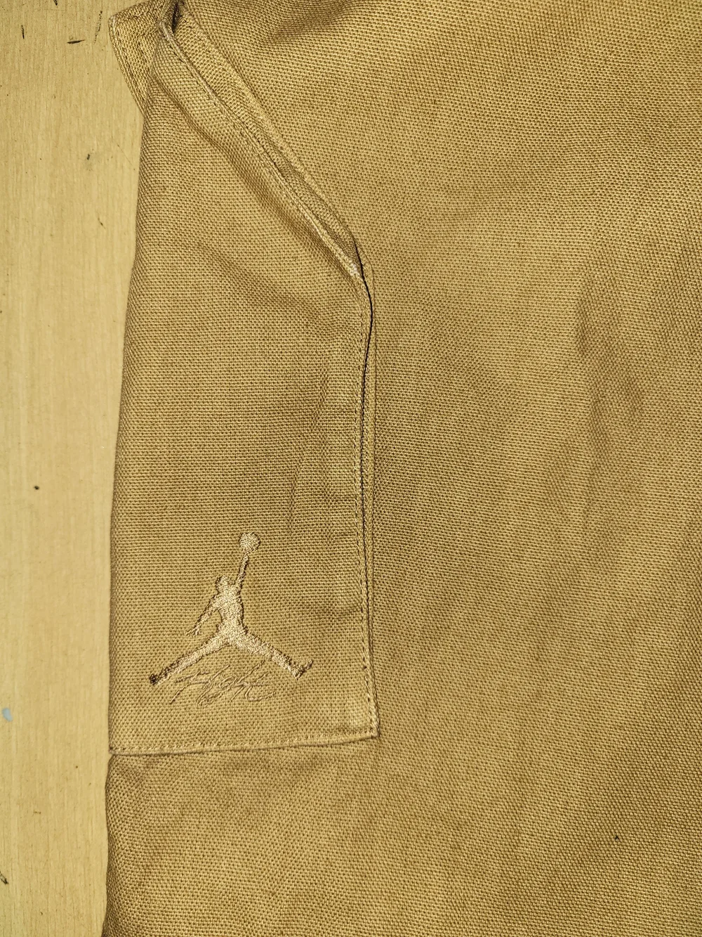Jordan Men's Tan Cargo Pants with Utility Pockets